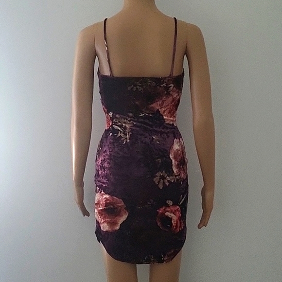 Velvet Mini Dress - Picture 3 of 6